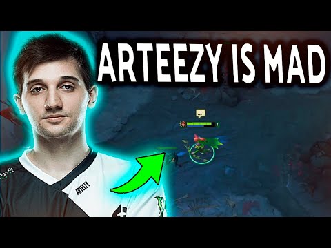 Arteezy Got MAD and that's why...