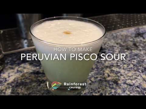 How to Make Pisco Sour | Rainforest Cruises