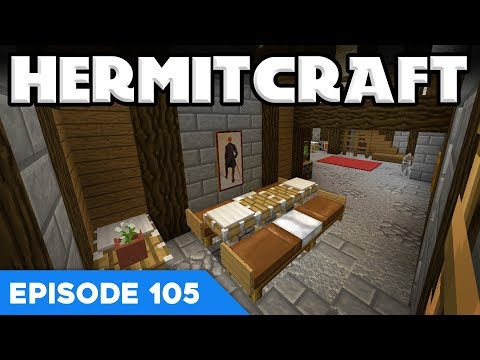 Hermitcraft V 105 | INTERIORS COMPLETE! 🏡 | A Minecraft Let's Play