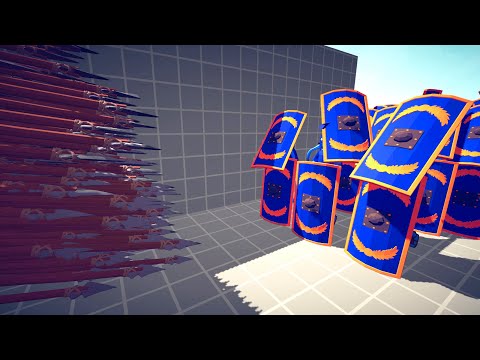 100x SHIELD WALL vs EVERY GOD | TABS - Totally Accurate Battle Simulator