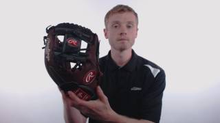 Video thumbnail: Rawlings HOH Mark Of A Pro 11.5" Baseball Glove: SP204-2SHB