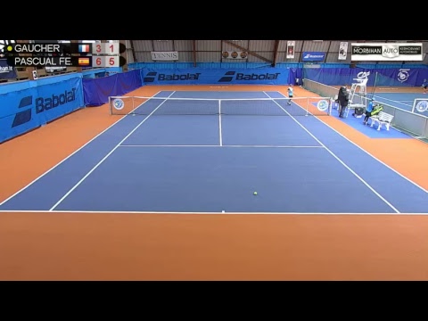 GAUCHER Thomas (FRA) VS PASCUAL FERRA Roger (ESP) - Tennis Club Auray - Auray 3