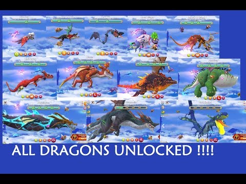 ALL DRAGONS UNLOCKED - Hungry Dragon