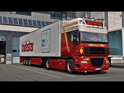 ETS2 1.38 - ProMods 2.50 - DAF XF 105.510 - Trip: Aalborg - Helsingborg