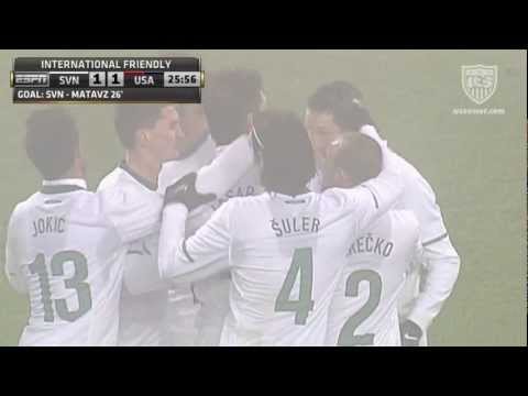 MNT vs. Slovenia: Tim Matavz Goal #1 - Nov. 15, 2011