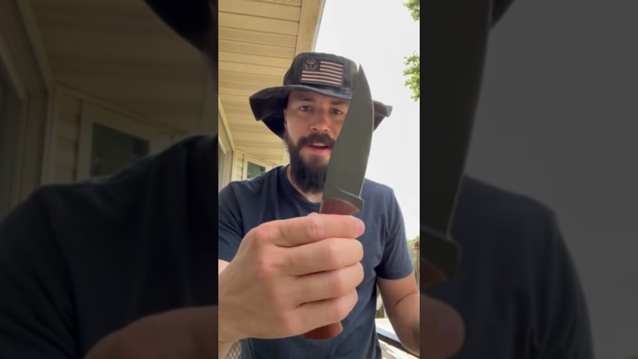 One of my Favorite Knife Makers | Primitive Bear Knives #edc #knife #shorts #review