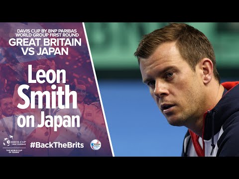 Leon Smith on Japan's Davis Cup team