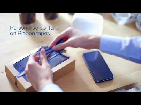 BROTHER PT-P710BT CUBE PLUS, LABEL THERMO Spausdintuvas PORTABLE, USB, BT (Juodas) video