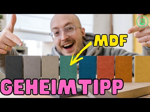 Dieses BUNTE MDF solltest du kennen! | Plattenwerkstoffe einfach erklärt | Jonas Winkler