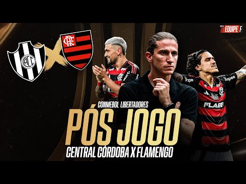 PÓS-JOGO de CENTRAL CÓRDOBA X FLAMENGO pela Libertadores: acompanhe AO VIVO E COM IMAGENS