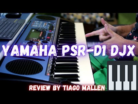 YAMAHA PSR-D1 DJX  - (1998)  - (FACTORY SOUNDS) REVIEW by TIAGO MALLEN