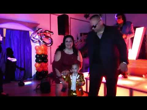 Justin's 45th Elvis birthday bash.