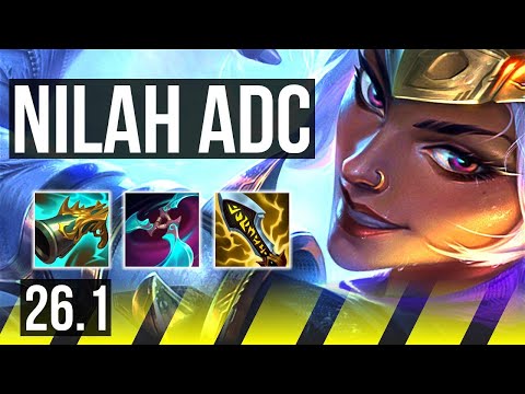 NILAH & Milio vs JINX & Zyra (ADC) | Good KDA: 9/1/5 | KR Diamond | 26.1