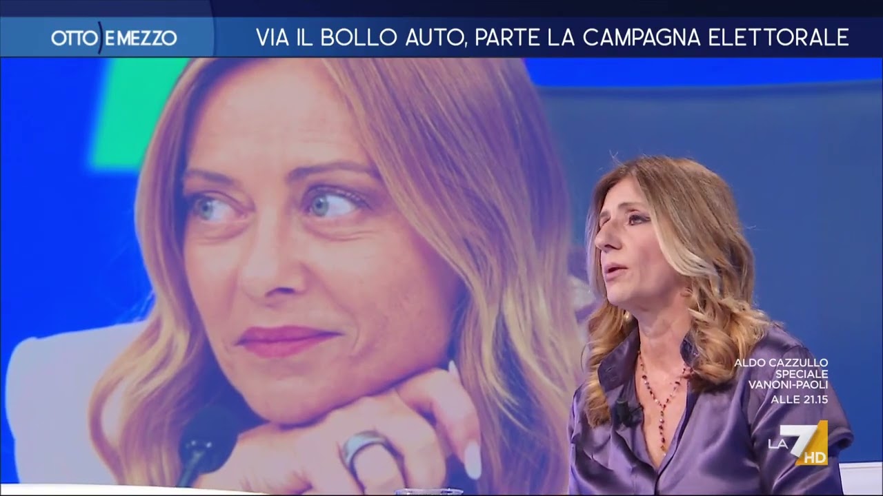 Esenzione bollo auto, Monica Guerzoni sulla misura del Governo Meloni: "Questa mossa ha un ...