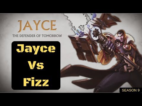 Jayce Vs Fizz Matchup Season 9 | JAYCE 1V9! | #1 Jayce Mastery Points World (5.9 Million) |
