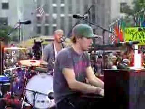 Coldplay -- Clocks at Today Show Soundcheck