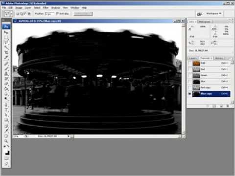 Advanced Photoshop Trainings - Calculations for Selection