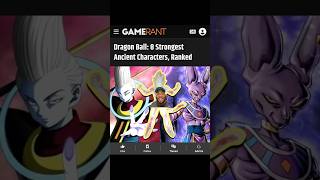 8 STRONGEST ANCIENT DB CHARACTERS #dragonball #dragonballz #dragonballsuper #trending #fyp #anime