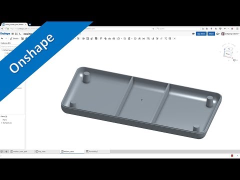 11 5 Plastic casing advanced Onshape Training Part Design