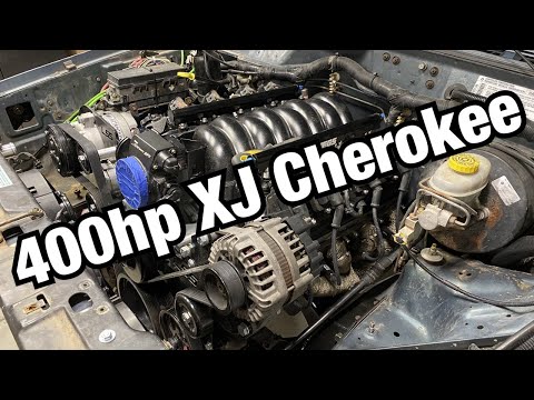 Jeep Cherokee Engine Swap Pt 3: Headers + Hood Clearance