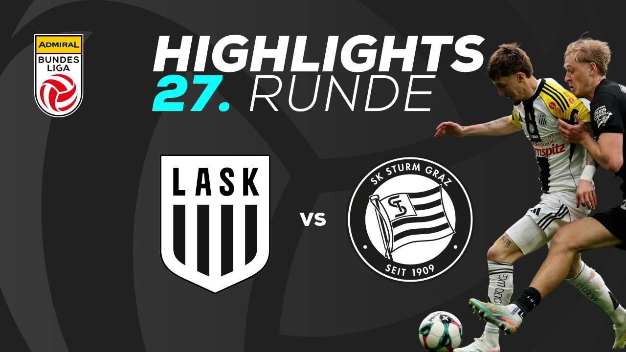 LASK vs SK Sturm Graz Highlights