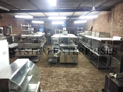 Old restaurant kitchen equipments