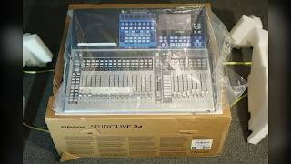 Video thumbnail for PreSonus StudioLive 24 Series III Unboxing & Quick Description by That Jazz Show