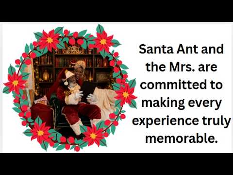 Promotional video thumbnail 1 for Santa Ant