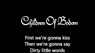 Children Of Bodom - Bed Of Nails ( Alice Cooper cover) - Lyrics