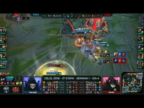 Base rush   paiN x Kino   CBLoL 2016 ~ May 2016