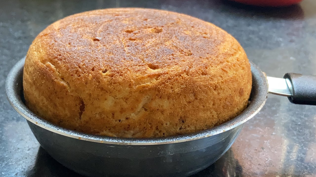 PÃO DE AVEIA BANANA DE FRIGIDEIRA SEM AÇÚCAR