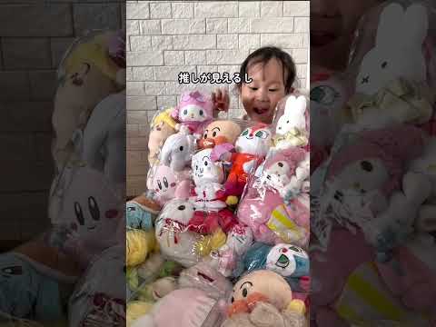 能坐又能装的玩偶收纳，家里瞬间变整齐！#diy