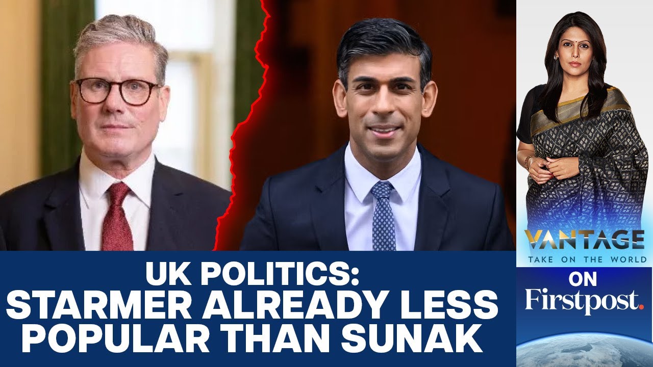 Starmer Less Popular Than Sunak?: UK Labour Party's Honeymoon Over | Vantage with Palki Sharma