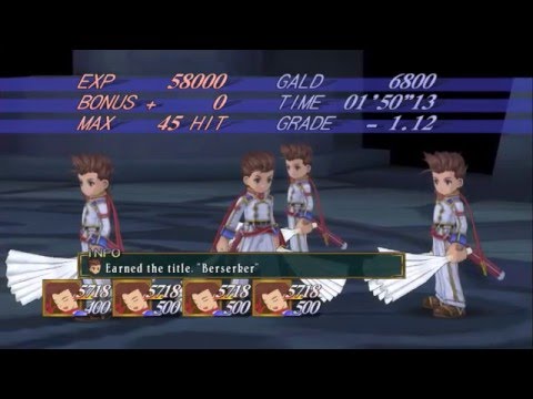 Tales of Symphonia (PC) - Lloyd x4 vs Abyssion (HD)