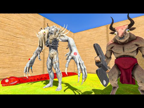 SCOURGE and THE BIG EYES GANG DEATHRUN - Animal Revolt Battle Simulator