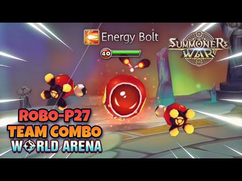 Robo-P27 Team Combo in World Arena Ep. 2 - Summoners War
