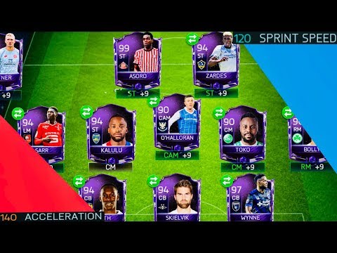 THIS IS FASTEST TEAM IN FIFA MOBILE(Sarr,Bolly,Asoro,Zardes,Wynne,Kalulu)Cheap Beast Gameplay Review Video