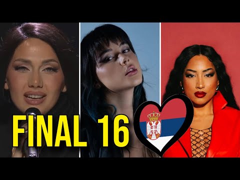 Serbia PZE 2024 FINAL  RANKING #serbia  #pze24 #zorja #teyadora