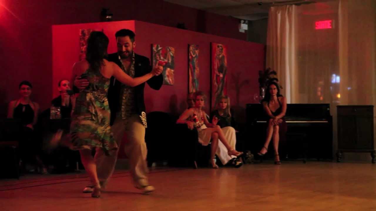 Marisol Morales et Alejandro Larenas, le 5 et le 10 juillet 2011. Tangos.