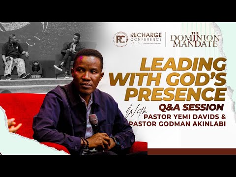 PASTOR YEMI DAVIDS & PASTOR GODMAN AKINLABI INTERACTIVE SESSION AT RECHARGE CONFERENCE 2025