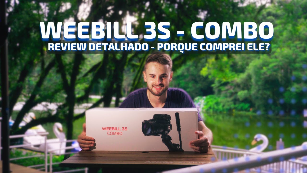 ▶️ WEEBILL 3S COMBO - REVIEW COMPLETO - MEU PRIMEIRO GIMBAL - PONTOS QUE ME FIZERAM ESCOLHER
