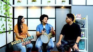 Ali Kribo Seru Main Darbuka Challenge bareng Naela & Nathan! | SORE SORE SERU