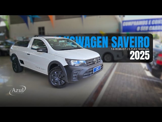 Vídeo VOLKSWAGEN SAVEIRO 1.6 MSI ROBUST CS 16V FLEX 2P MANUAL