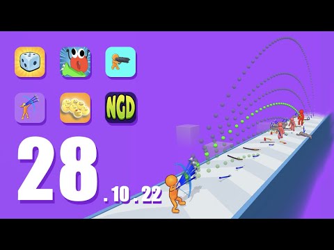 Merge and Blast, Numbers.io 3D, Harpoon Shooter, Charging Arrows, Happy Crowd | New Games Daily