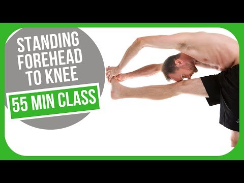 Standing forehead to Knee pose - Full sequence