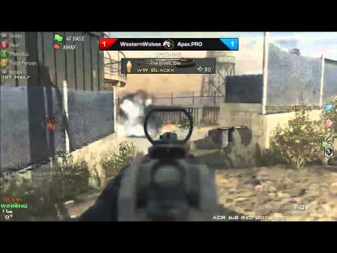 EGL5: Call of Duty: MW3 (Xbox 360) : Apex.PRO vs Western Wolves : Map 3 - WBR6
