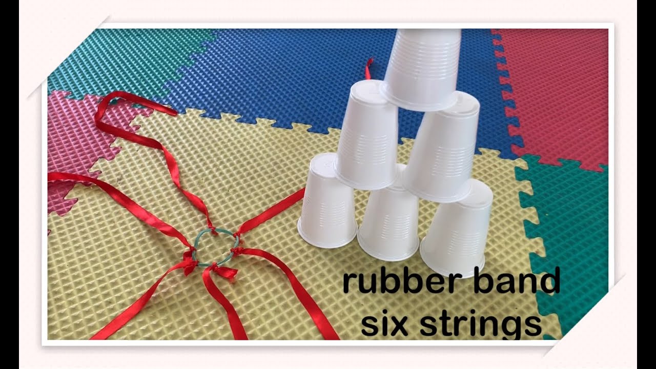 Cup Stacking Without Using Hands