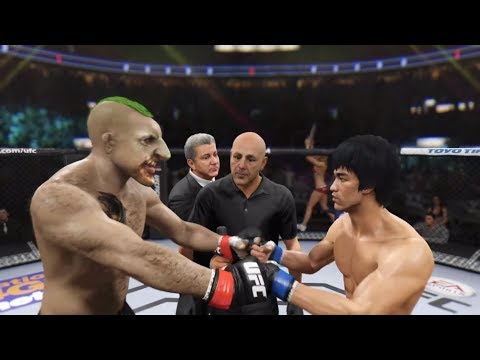 The Demon vs. Bruce Lee (EA Sports UFC 2) - CPU vs. CPU