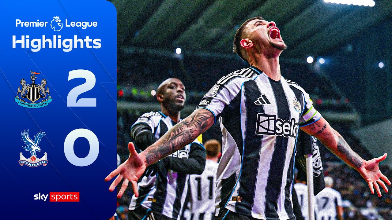 Guimarães & Thiaw extend miserable Eagles run! 🔥| Newcastle 2-0 Crystal Palace | EPL highlights