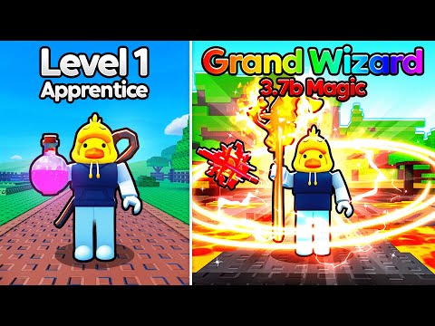 I Went from NOOB to GRAND MASTER Wizard in Roblox Brew a Potion!